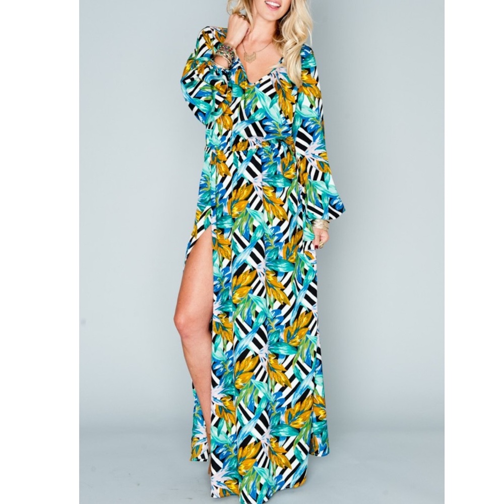 Show Me Your Mumu Birds of Paradise Jocelyn Maxi